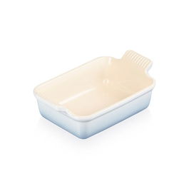 Le Creuset Coastal Blue Stoneware Small 19cm Heritage Rectangular Dish