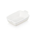 Le Creuset Meringue Stoneware Small 19cm Heritage Rectangular Dish