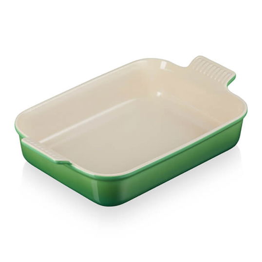 Le Creuset Bamboo Stoneware Large 32cm Heritage Rectangular Dish