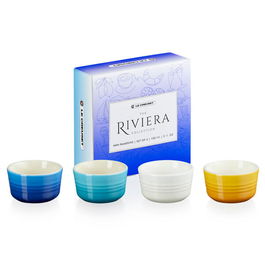 Le Creuset Riviera Collection Set of 4 Mini Ramekins