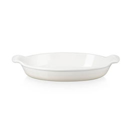 Le Creuset Meringue Stoneware 28cm Heritage Oval Dish