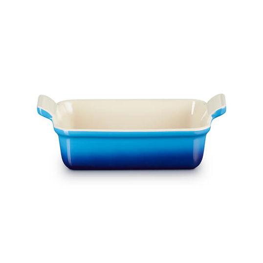 Le Creuset Azure Stoneware Small 19cm Heritage Rectangular Dish