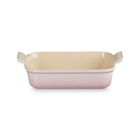 Le Creuset Shell Pink Stoneware Medium 26cm Heritage Rectangular Dish