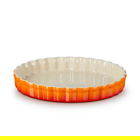 Le Creuset Volcanic 24cm Fluted Flan