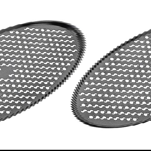 Stellar Bakeware 14` Crispy Crust Pizza Tray