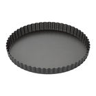 Stellar Hard Anodised 8` Fluted Flan Tin Loose Base