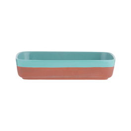 Typhoon World Foods 25 x 17.5cm Rectangular Dish Aqua
