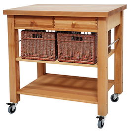 Eddingtons Lambourn Two Drawer Kitchen Trolley