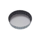 KitchenCraft Master Class Crusty Bake Fluted Round 18cm Quiche Tin