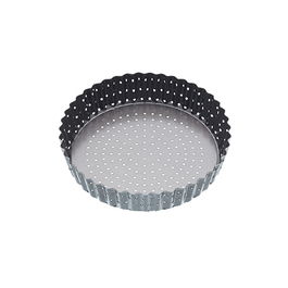 KitchenCraft Master Class Crusty Bake Fluted Round 18cm Quiche Tin