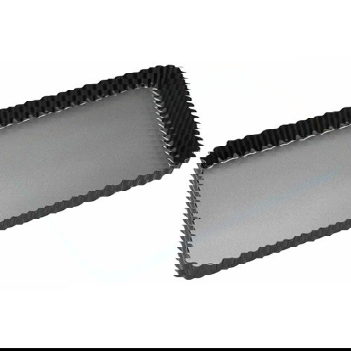 Master Class Non-Stick Fluted Rectangular Flan / Quiche Tin, 31 x 21 x 2.5cm