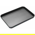 Master Class Non-Stick Fluted Rectangular Flan / Quiche Tin, 31 x 21 x 2.5cm