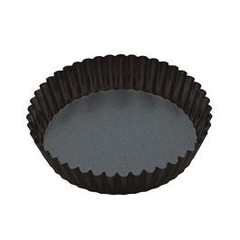 Master Class Non-Stick Extra Deep Fluted Flan Tin, 25cm