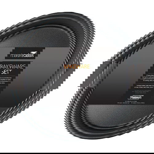 Master Class Non-Stick 20cm and 23cm Spring Form Cake Pans