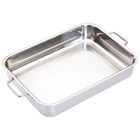 Master Class Stainless Steel Heavy Duty 37cm x 27cm Roasting Pan