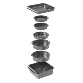 MasterClass Smart Space Stacking Seven Piece Non-Stick Bakeware Set