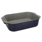 MasterClass Metallic Blue Cast Aluminium 34cm Roasting Pan