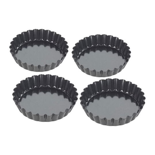 Tala Performance 4 Tart Tins 10cm x 2cm