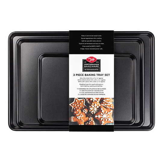 Tala Performance Non-Stick Eclipse Set of 3 Baking Trays