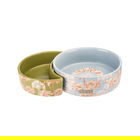 Eleanor Bowmer Half Moon Pet Bowl Set Of 2 Sunset Palms