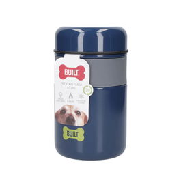 Built Pets Food Jar 473ml Blue