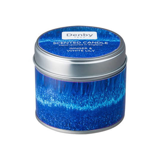 Denby Blue Haze Candle Tin