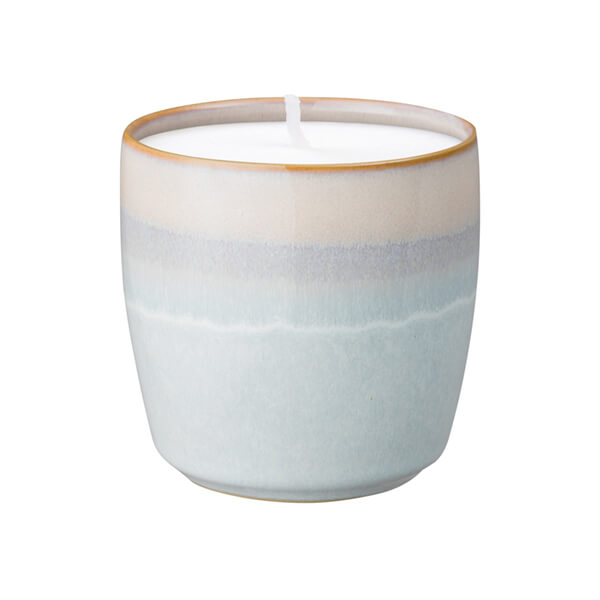 Denby Quartz Rose Ceramic Candle Pot