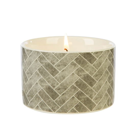 Fired Earth by Wax Lyrical Medium Candle Earl Grey & Vetivert