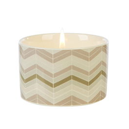 Fired Earth by Wax Lyrical Medium Candle Darjeeling & Damask Rose