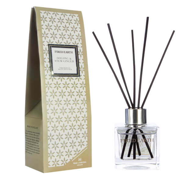 Fired Earth by Wax Lyrical Reed Diffuser 100ml Oolong & Stem Ginger