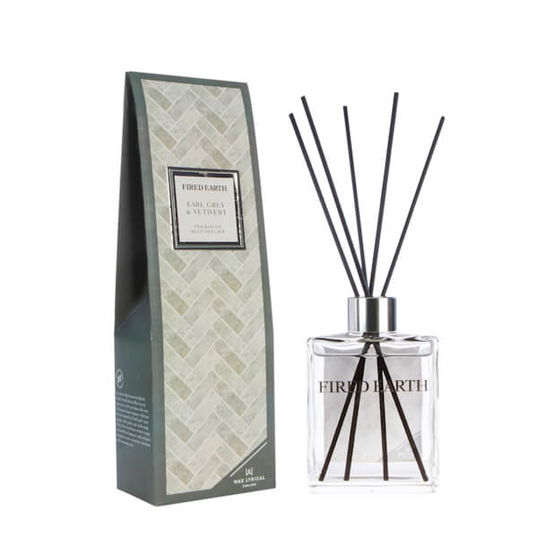 Fired Earth by Wax Lyrical Reed Diffuser 180ml Earl Grey & Vetivert
