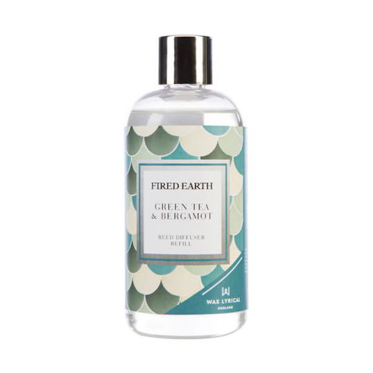 Fired Earth by Wax Lyrical Refill 200ml Green Tea & Bergamot