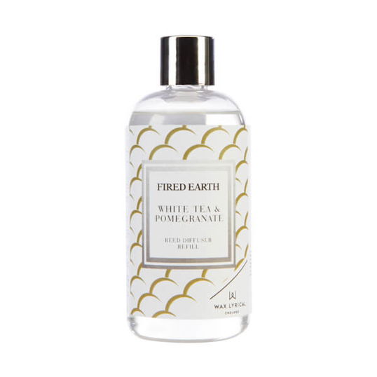 Fired Earth by Wax Lyrical Refill 200ml White Tea & Pomegranate