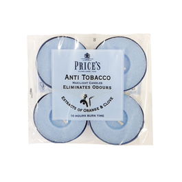 Prices Fresh Air Anti Tobacco Maxi Tealights Pack Of 4