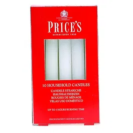 Prices Household Candles Pack of 10