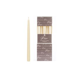 Prices Venetian 10 inch Dinner Candle Pack Of 10 Ivory