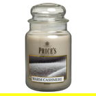 Prices Fragrance Collection Warm Cashmere Large Jar Candle