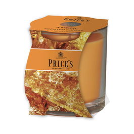 Prices Fragrance Collection Amber Cluster Jar Candle