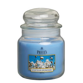 Prices Fragrance Collection Cotton Powder Medium Jar Candle