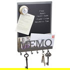 Living Nostalgia Memo Board With Hooks