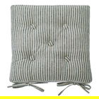 Walton & Co Hampton Stripe Seat Pad With Ties