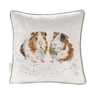 Wrendale Designs Lettuce Be Friends Guinea Pig Cushion