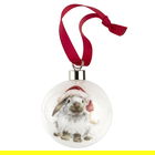 Wrendale Designs Ceramic Christmas Decoration Ho Ho Ho Rabbit