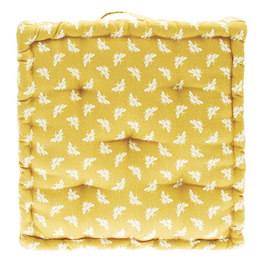 Walton & Co Ochre Bee Mattress Cushion