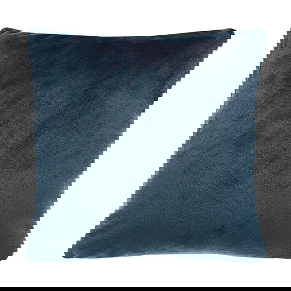 Walton & Co Cashmere Slate Blue Touch Cushion