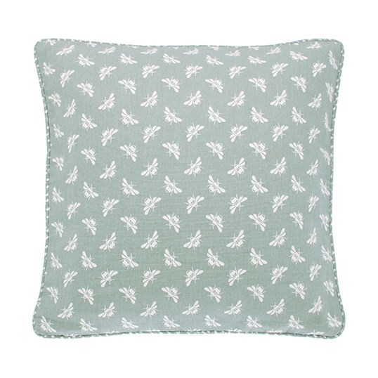 Walton & Co Moss Bee Poly Fill Cushion