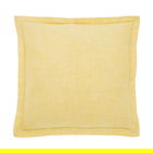Walton & Co Saffron Chambray Wide Flange Cushion