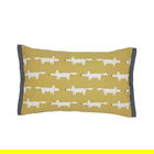 Scion Living Mr Fox Cushion 30 x 50cm Mustard and Charcoal
