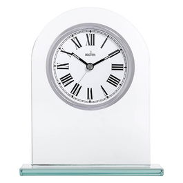 Acctim Adelaide Mantel Clock Silver