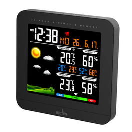 Acctim Wyndham Black Clock